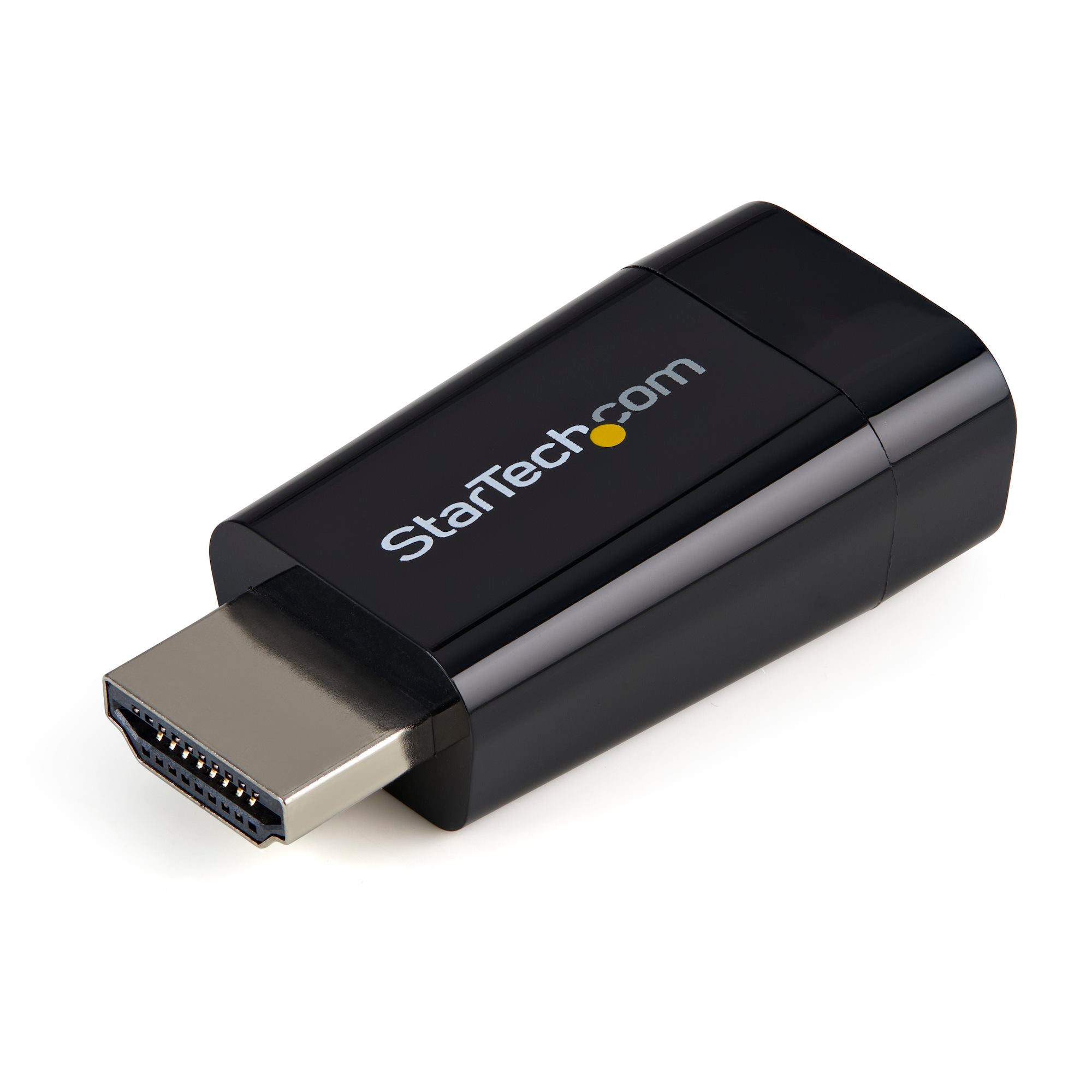 Compact HDMI to VGA Adapter Converter - Ideal for Chromebooks Ultrabooks & Laptops – 1920x1200/1080p 