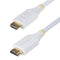 Premium Certified High Speed HDMI Cable, 4K 60Hz/1440p 144Hz, HDR10/HDCP 2.2/ARC, 18Gbps, UHD HDMI 2.0 Cord for TV/Monitor/Display, TPE Jacket, White
