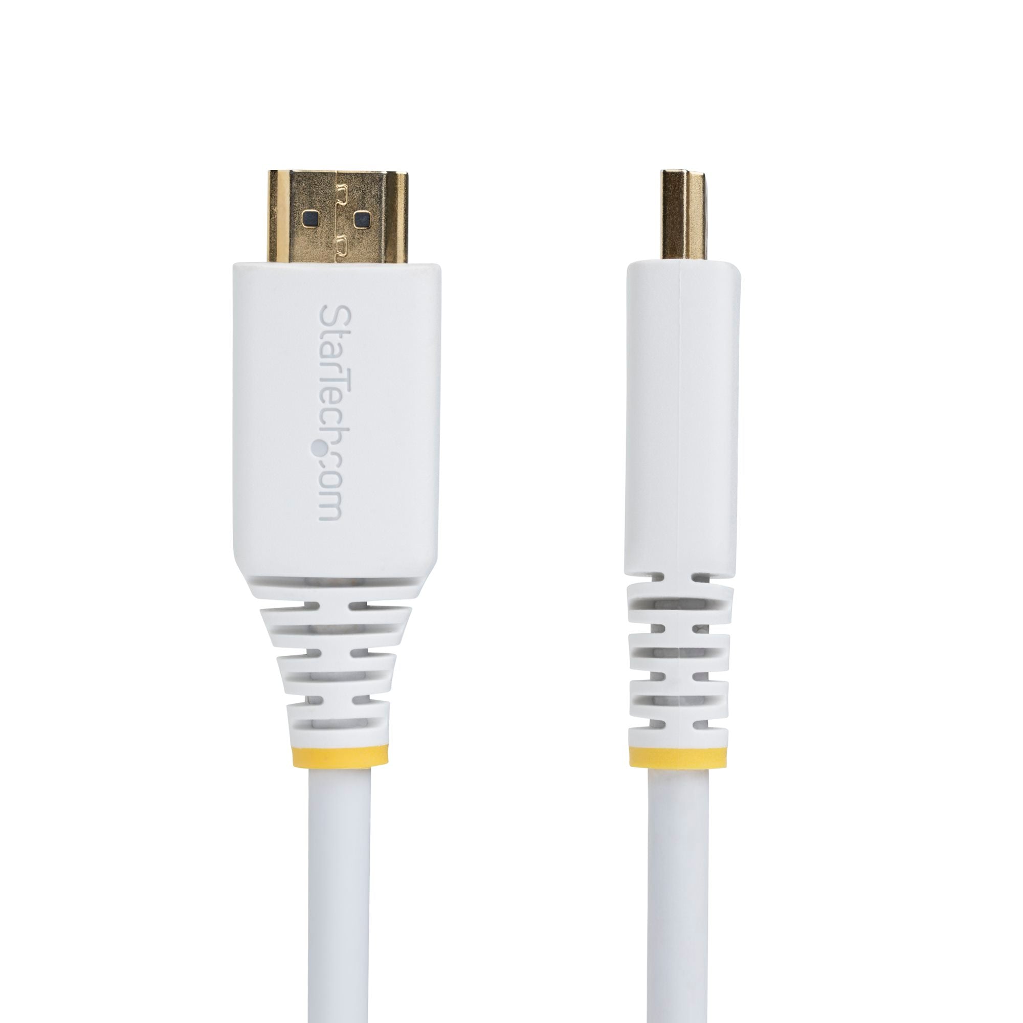 Premium Certified High Speed HDMI Cable, 4K 60Hz/1440p 144Hz, HDR10/HDCP 2.2/ARC, 18Gbps, UHD HDMI 2.0 Cord for TV/Monitor/Display, TPE Jacket, White 