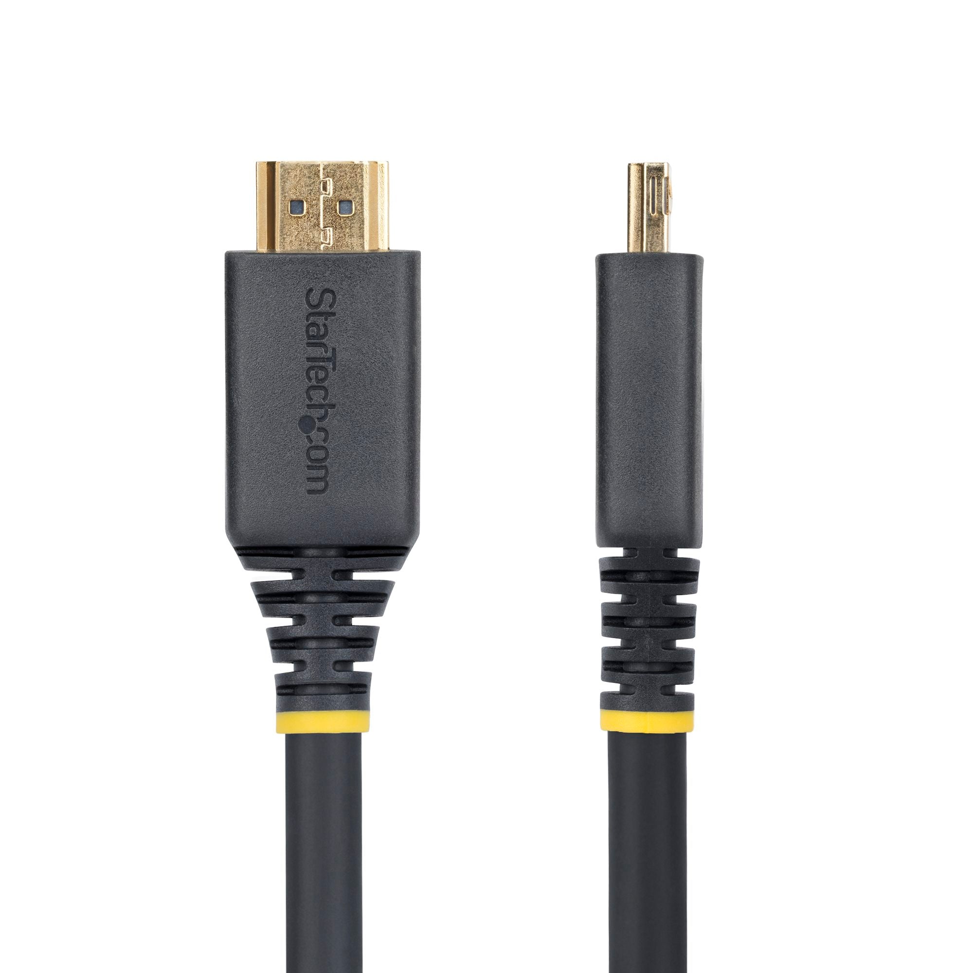 High Speed HDMI Cable with Gripping Connectors, 4K 60Hz/1440p 144Hz, HDR10/HDCP 2.2/ARC, 18Gbps, UHD HDMI 2.0 Cord for TV/Monitor/Display, TPE Jacket 