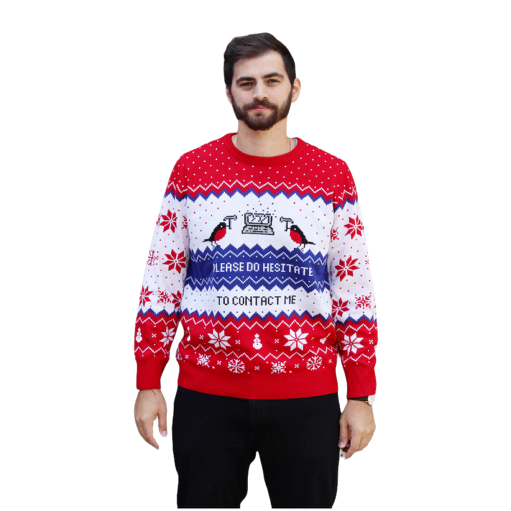 Please Do Hesitate To Contact Me Sweater 