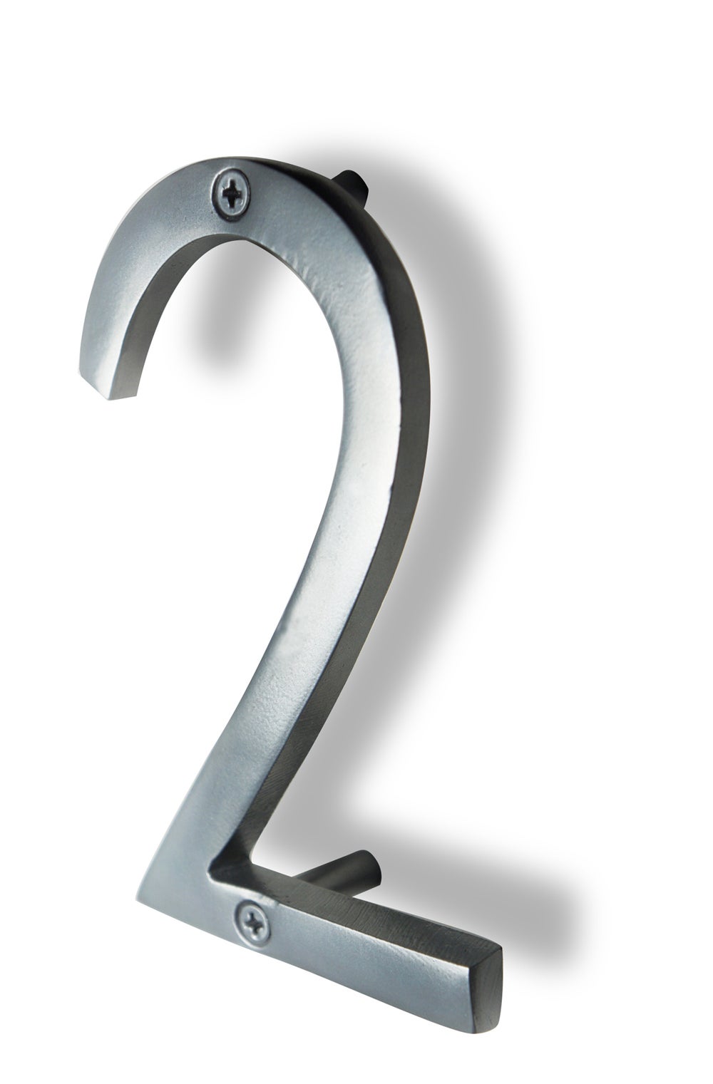 Silver Shadow House Number 2, 6 inch, Last Chance 