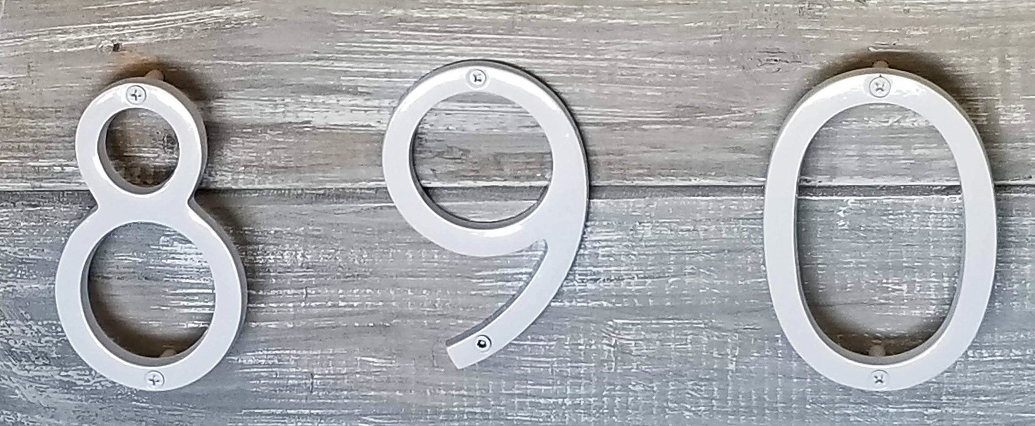 White Shadow House Number 4, 6 inch, Last Chance 