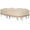 Outsunny Beige Coffee Outdoor Furniture Cover Waterproof 600D Oxford Cloth Patio Protector 129.9