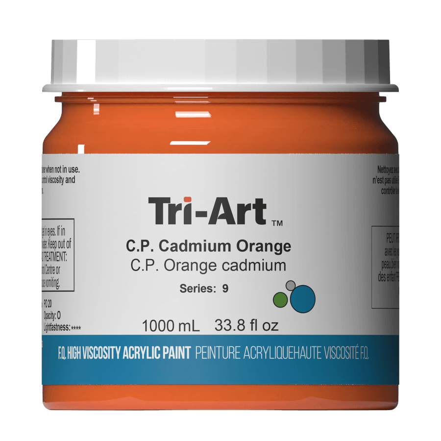 Tri-Art High Viscosity - C.P. Cadmium Orange 