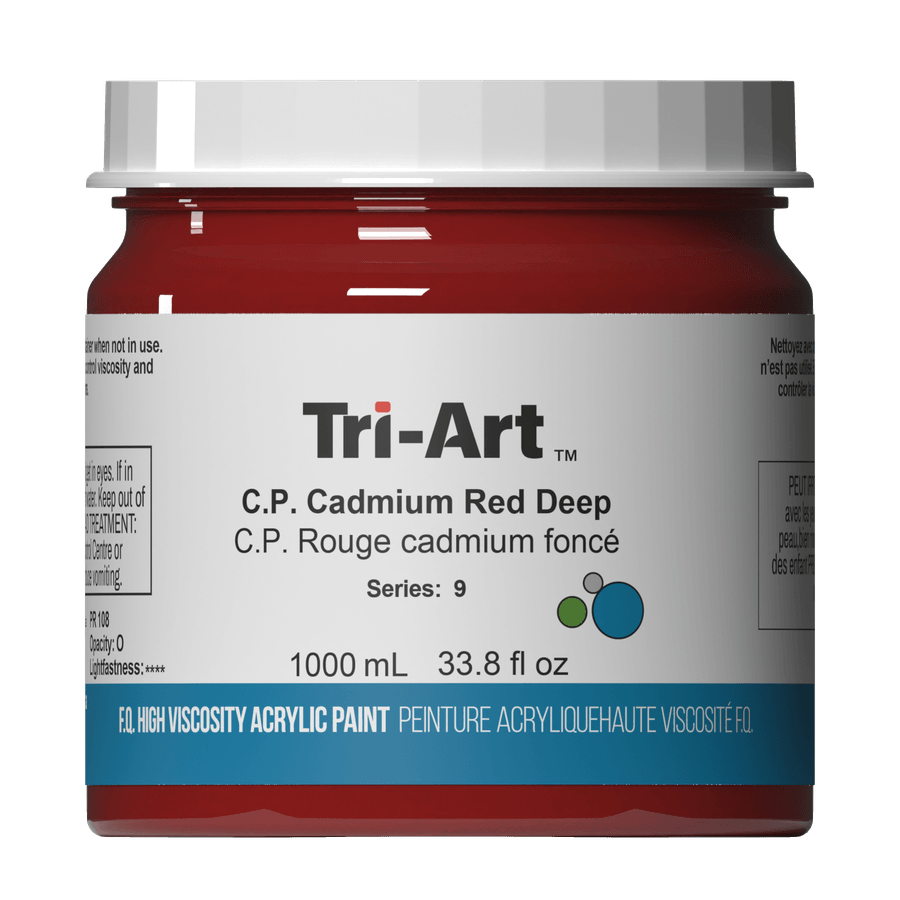 Tri-Art High Viscosity - C.P. Cadmium Red Deep 