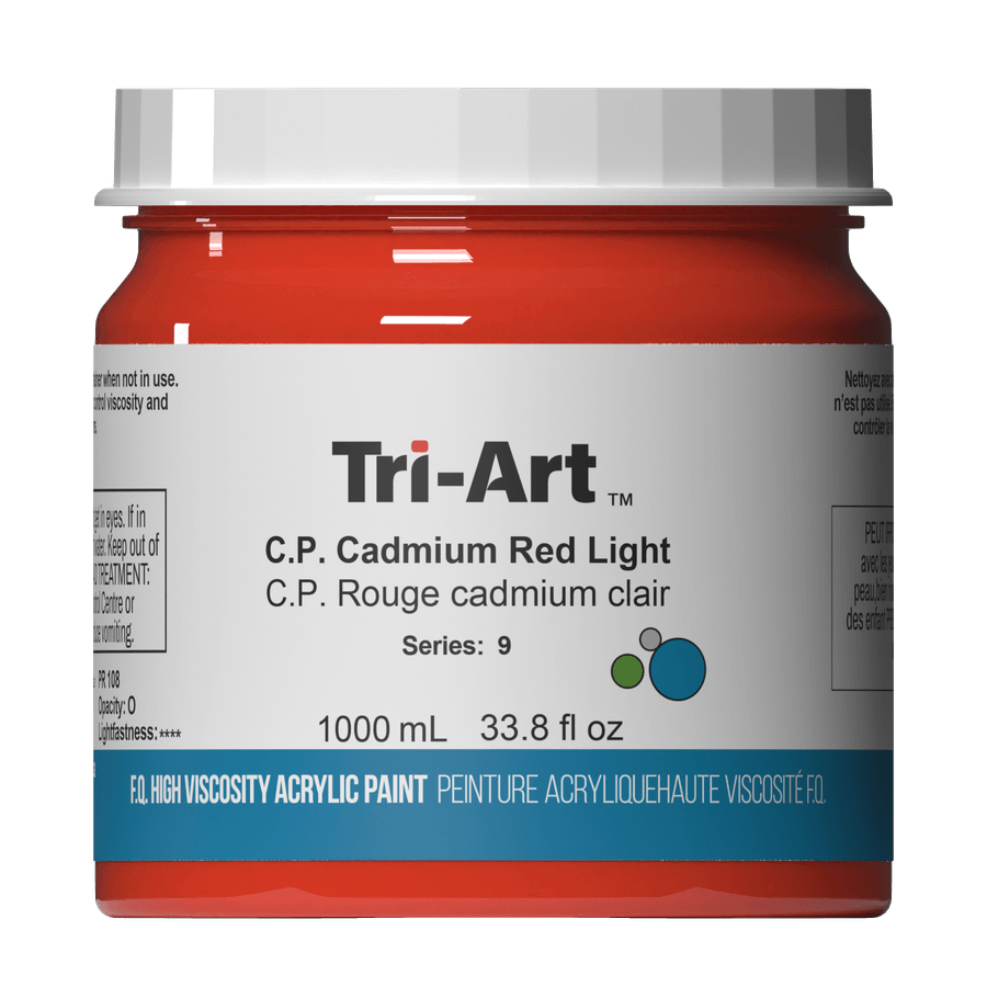 Tri-Art High Viscosity - C.P. Cadmium Red Light 