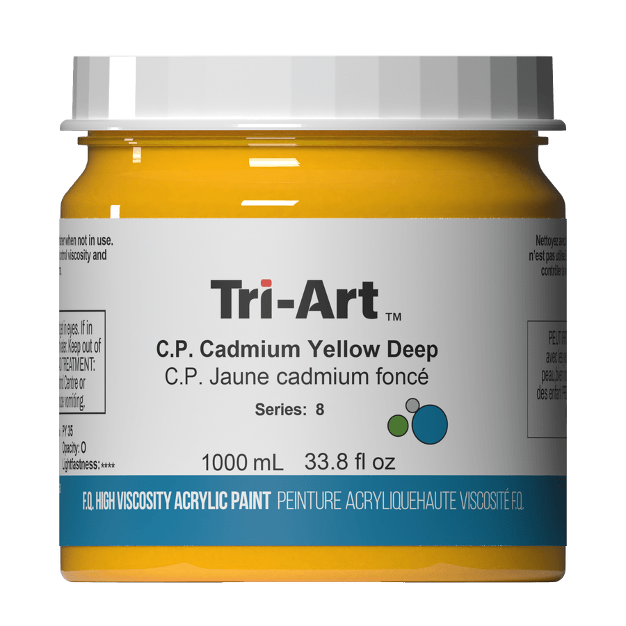Tri-Art High Viscosity - C.P. Cadmium Yellow Deep 
