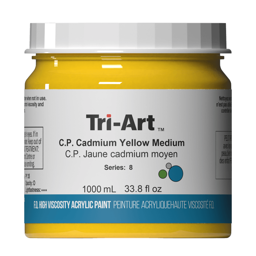 Tri-Art High Viscosity - C.P. Cadmium Yellow Medium 