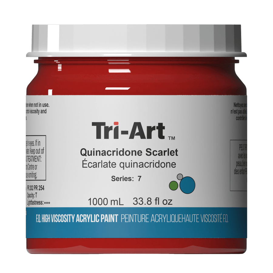 Tri-Art High Viscosity - Quinacridone Scarlet 