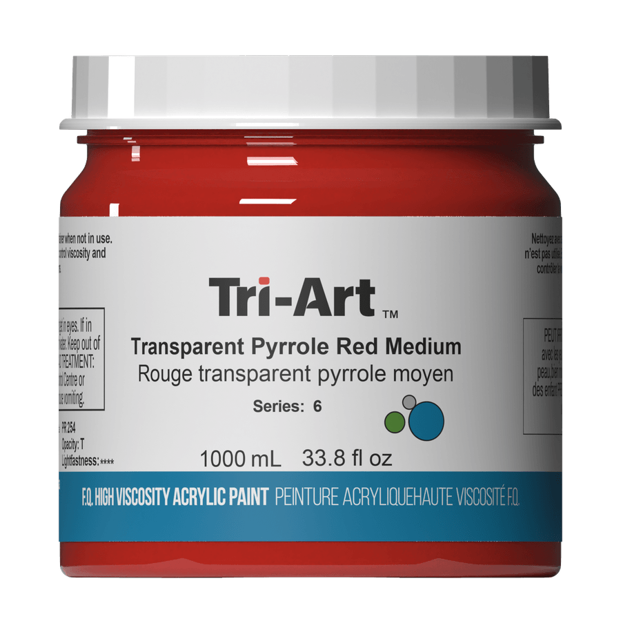 Tri-Art High Viscosity - Transparent Pyrrole Red Medium 