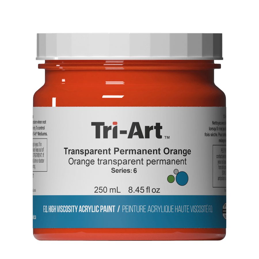 Tri-Art High Viscosity - Transparent Permanent Orange 