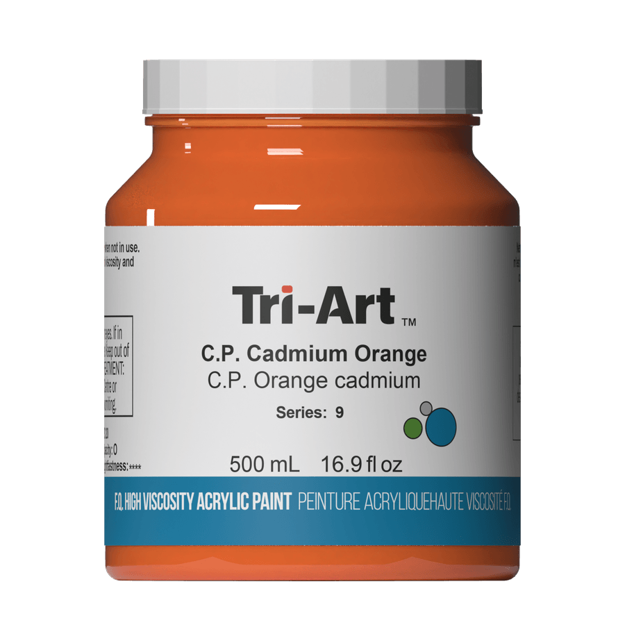 Tri-Art High Viscosity - C.P. Cadmium Orange 