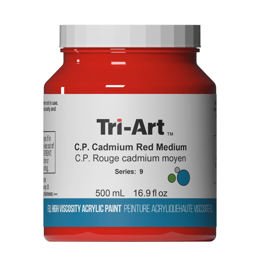 Tri-Art High Viscosity - C.P. Cadmium Red Medium 