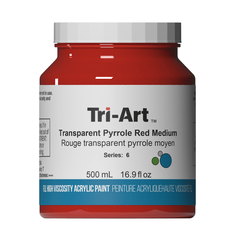 Tri-Art High Viscosity - Transparent Pyrrole Red Medium 