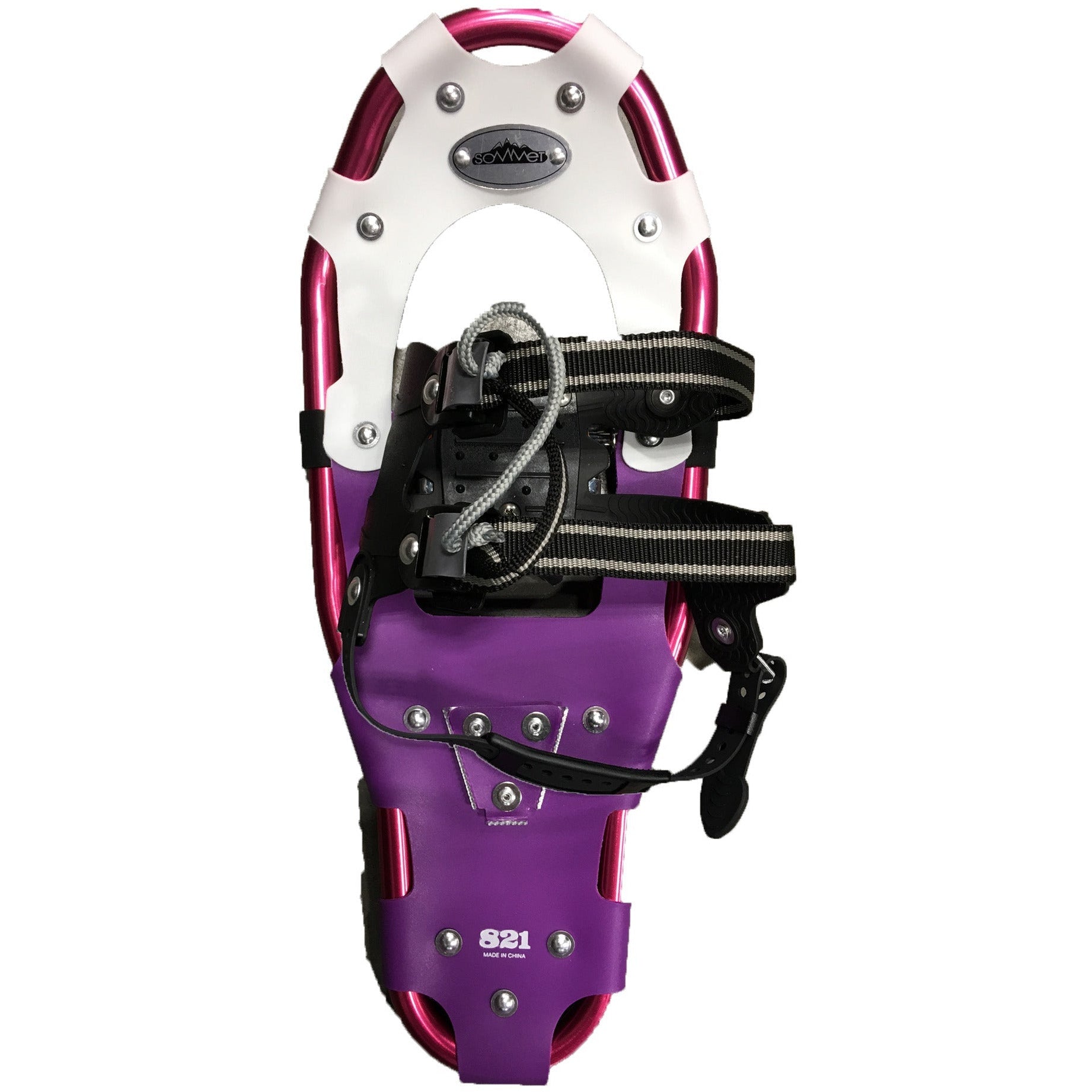 RAQUETTE À NEIGE WHITE MOUNTAIN 821 NYLON JUNIOR FUSHIA 