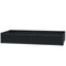 6 x 3 x 1ft Galvanized Raised Garden Bed, Reinforced Outdoor Planter Box with Open Bottom, Dark Grey