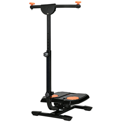 Soozier Foldable Ab Twister Board for Waist Trimming, Ab Waist Sculptor Workout Equipment wirh Screen Showing Time, Calories 
