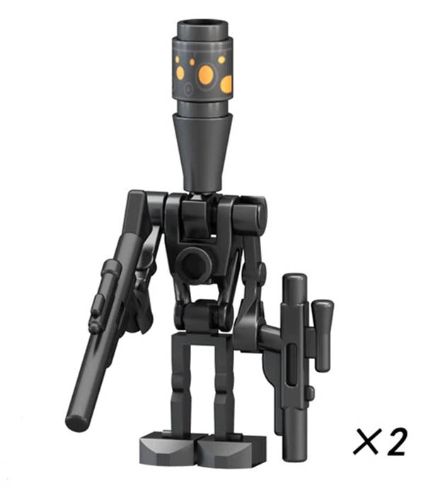 Minifigure - Star Wars - Custom Minifigure - Star Wars - IG-88 Droids set of 2 