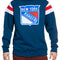 New York Rangers Varsity Retro Style Crewneck Sweatshirt