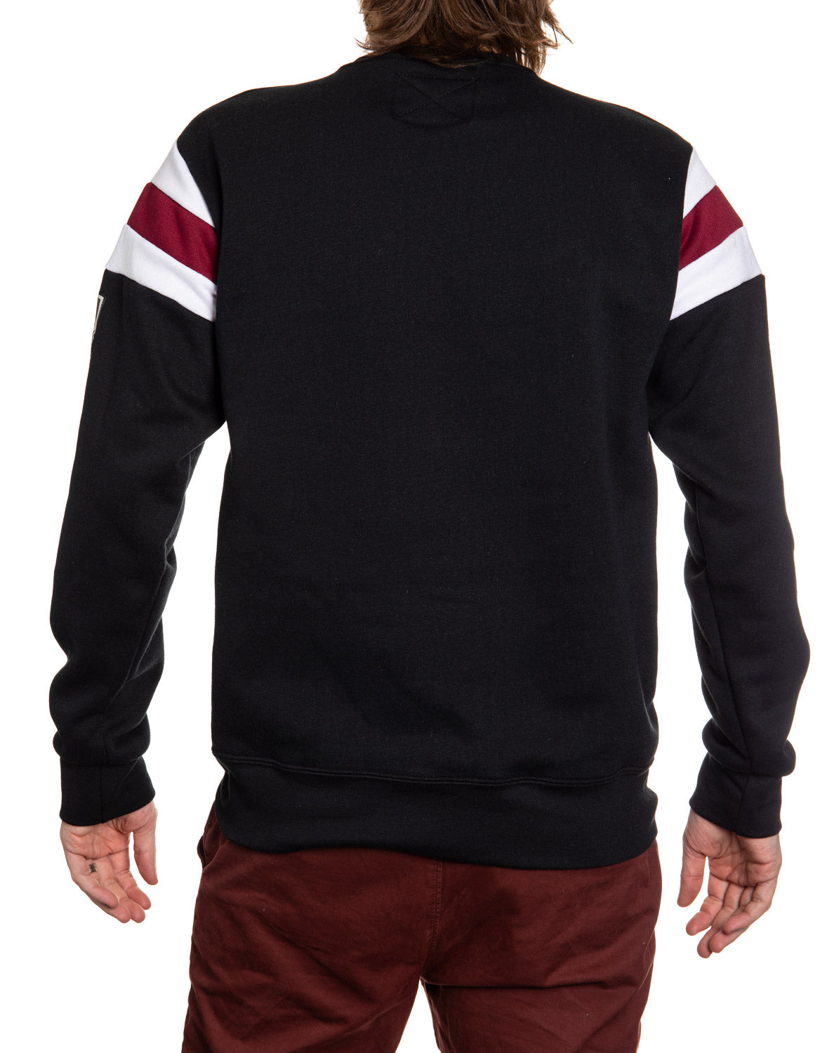 Colorado Avalanche Varsity Retro Style Crewneck Sweatshirt 