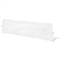 60-Inch Foldable Bed Rail Swing Down Baby Bed Guard Rail with Adjustable Safety Strap-White