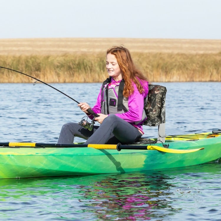 Low Back Folding Padded Boat Seat with 4 Bolts for Outdoor Adventures
