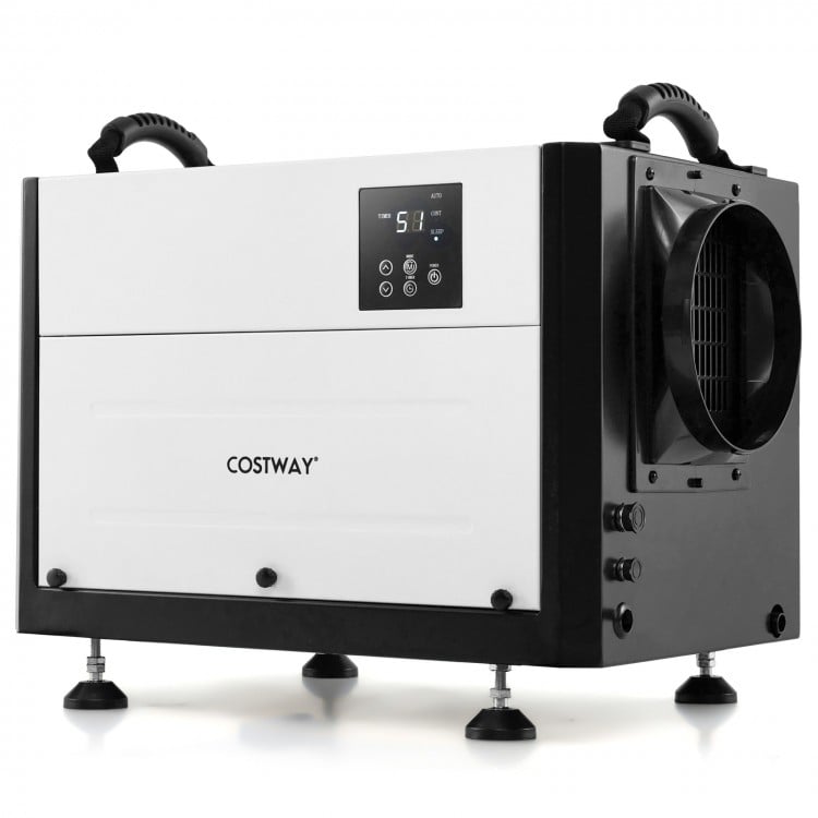 124 Pint Crawl Space Dehumidifier with 3 Modes and 24H Timer