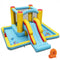 Inflatable Bounce House 7-in-1 Bouncy Castle with Slide and Tunnel with 550W Blower
