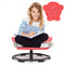 Kids Sensory Swivel Chair Elephant Petal 360° Spinning Chair-Red