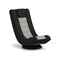 360° Swivel Gaming Chair with 4 Adjustable Position-Black and Gray