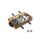 Game Room Size Football Table with Non-slip Handle-Brown