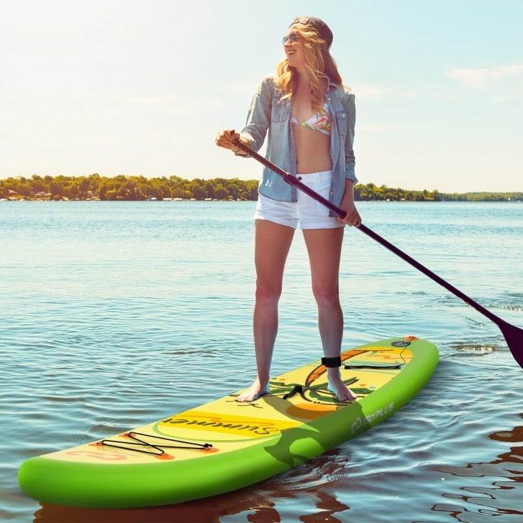 Inflatable Stand up Paddle Board iSUP Board Accessories with 3 Fins-S