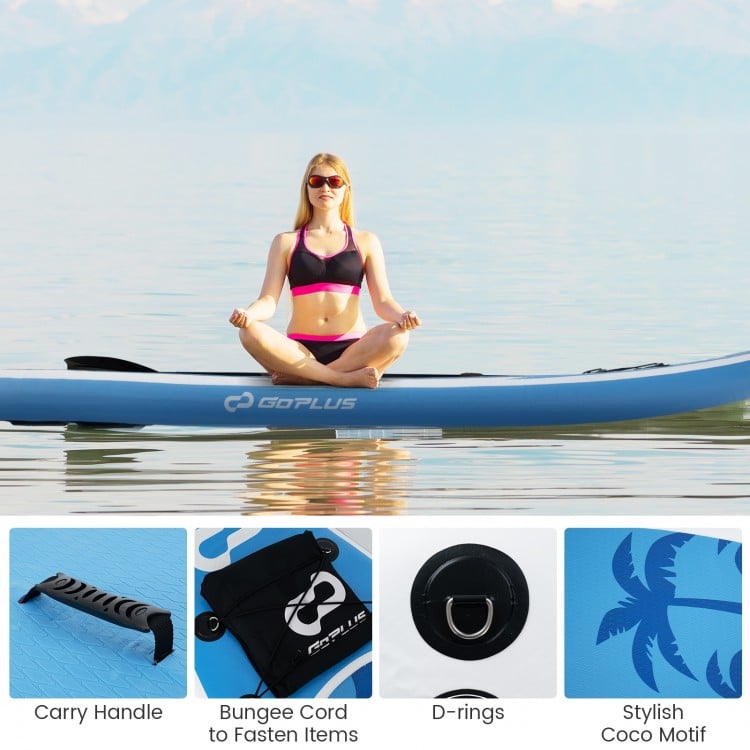 Inflatable Stand Up Paddle Board with Premium SUP Accessories-S