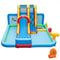 Inflatable Water Slide Water Park with Long Slide and Splash Pools and Ball Pit with 680W Blower