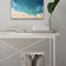 Cyan Shores Ocean Resin Painting on Cradled Birch Panel 12