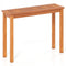 Wooden Plant Stand Outdoor Indoor Solid Wood Flower Pot Holder Display Shelf-M