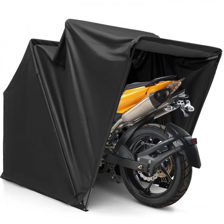 Outdoor Motorcycle Shelter Waterproof Motorbike Storage Tent with Cover 