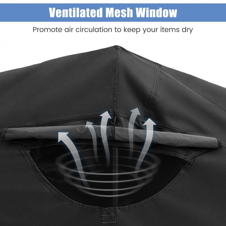 Outdoor Motorcycle Shelter Waterproof Motorbike Storage Tent with Cover 