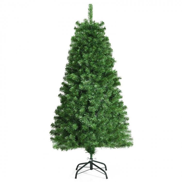 5 FT Pre-lit Multi-Colored Fiber Optic Spruce Artificial Christmas Tree