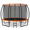 12FT ASTM Approved Recreational Trampoline with Ladder