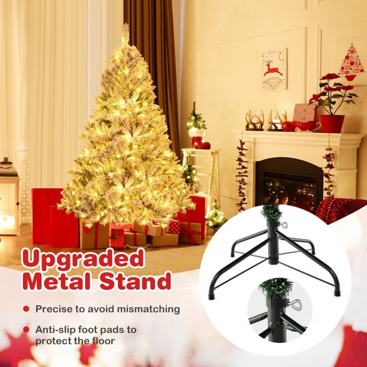 6 Feet Artificial Xmas Tree 3-Minute Quick Shape
