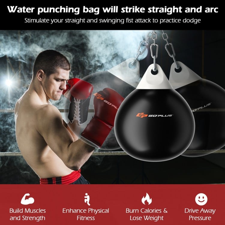 21 Inch Water Punching Bag with Adjustable Metal Chain