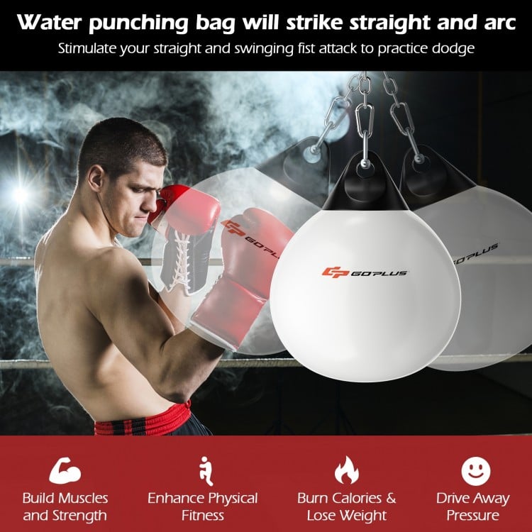 21 Inch Water Punching Bag with Adjustable Metal Chain