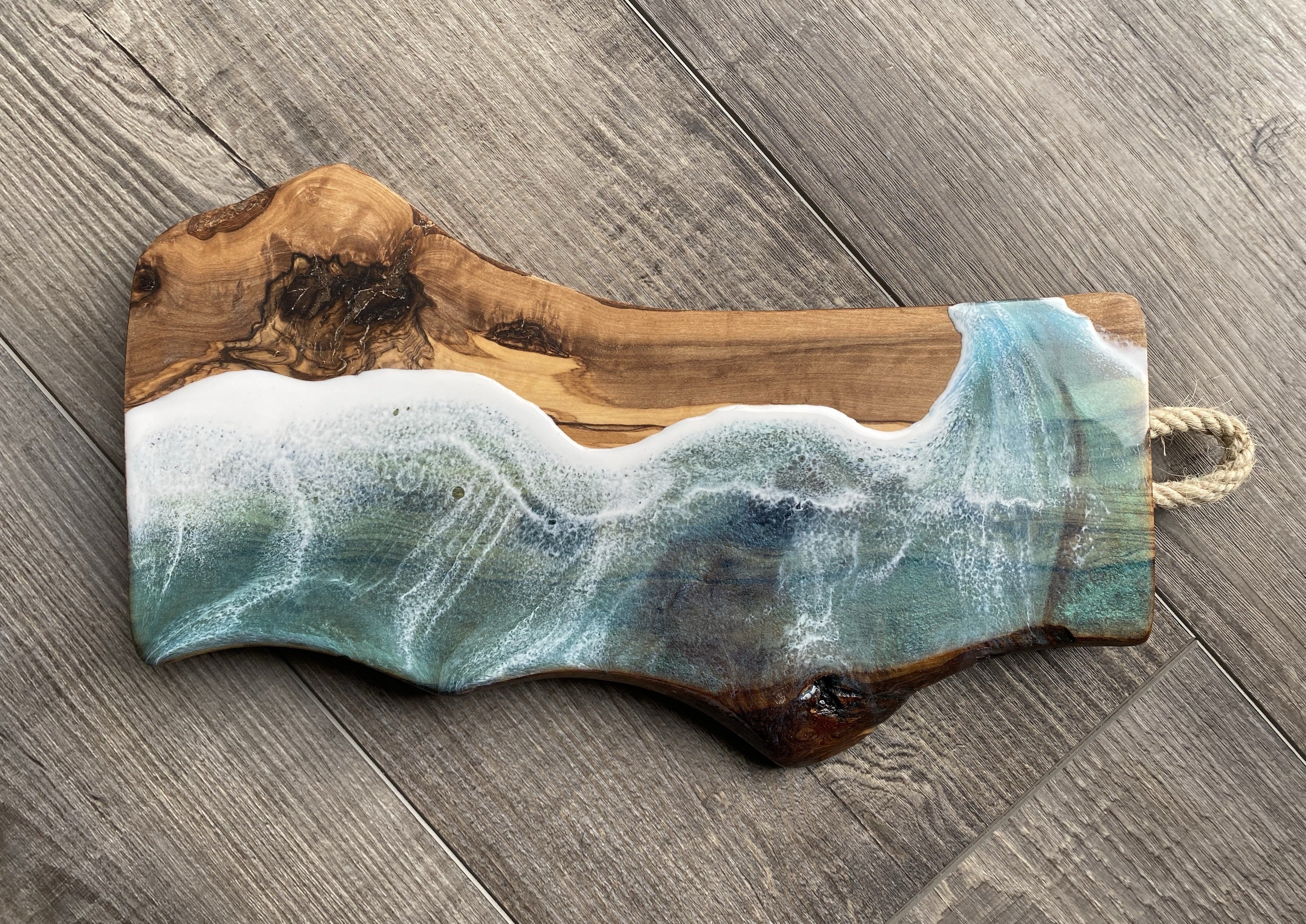 Olive Wood Charcuterie Board 