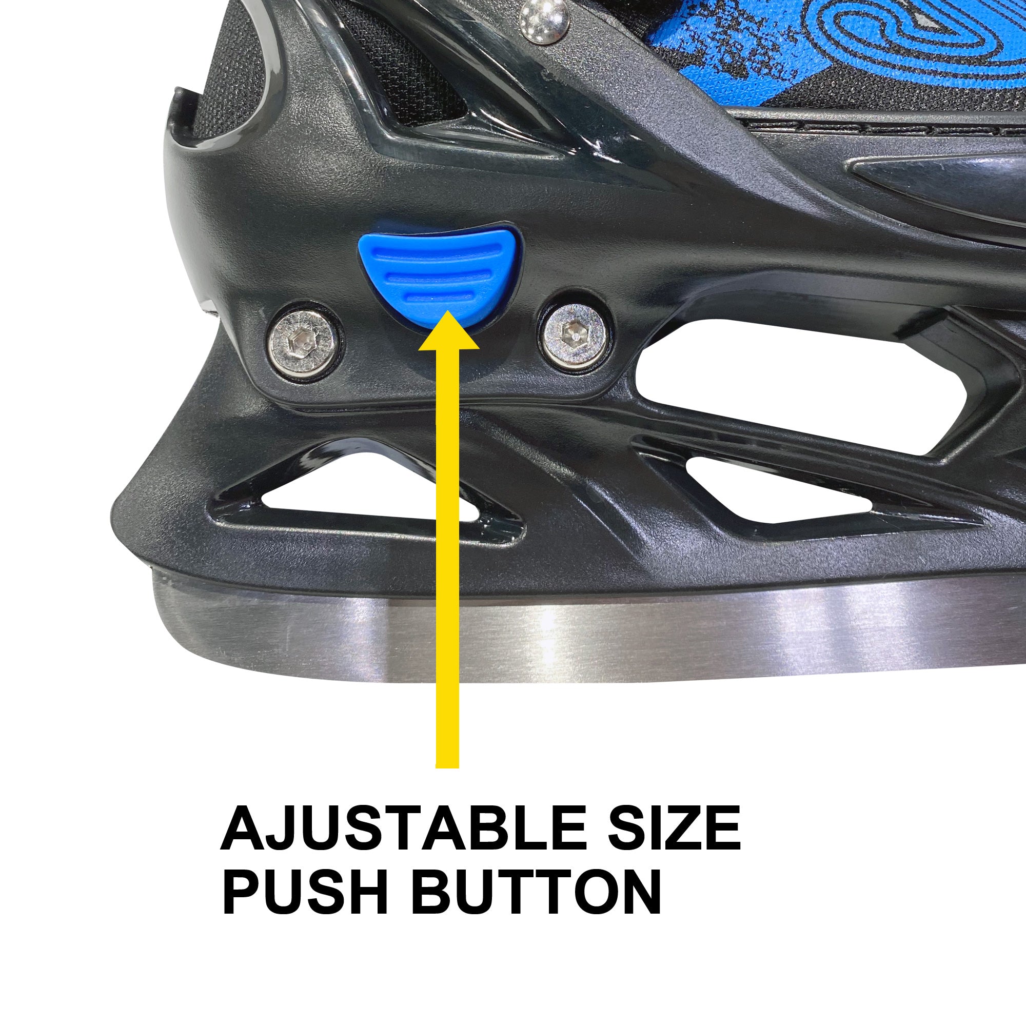 PATIN À GLACE AJUSTABLE SOFTMAX POUR ENFANT *Populaire 