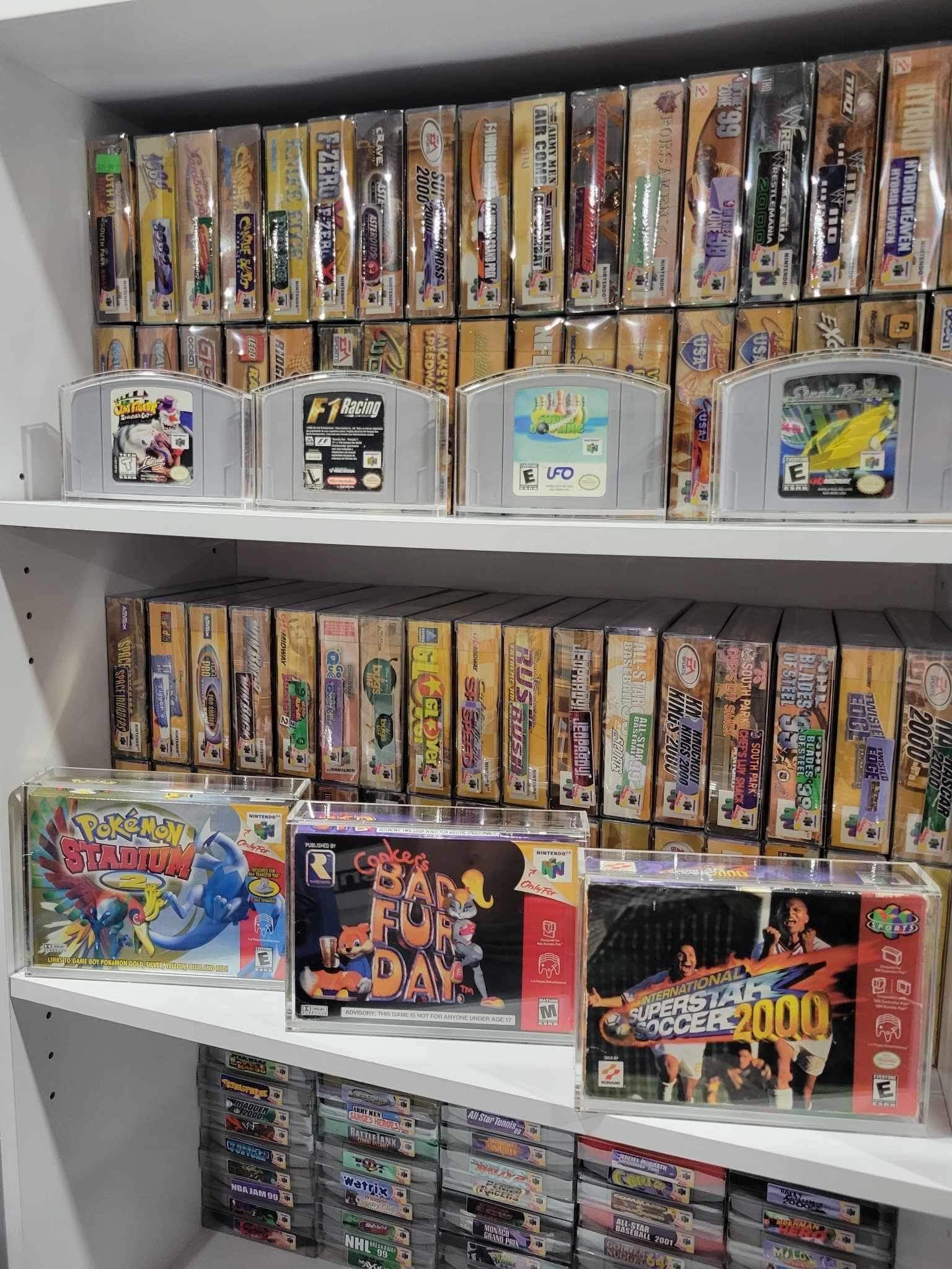 Acrylic Display Protector for SNES Games and N64 Game Box - Pack of 2 