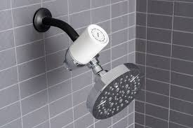 7 colors changing LED bathroom showerhead Water pressure sensor 