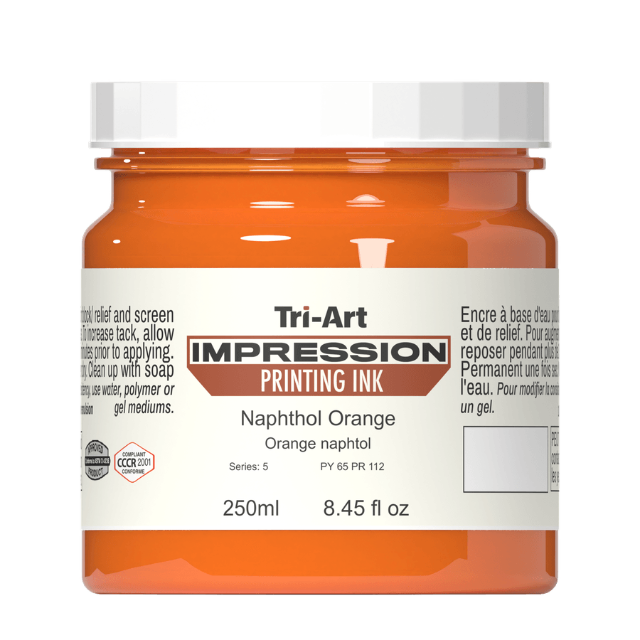 Impressions Block Printing Ink - Orange 