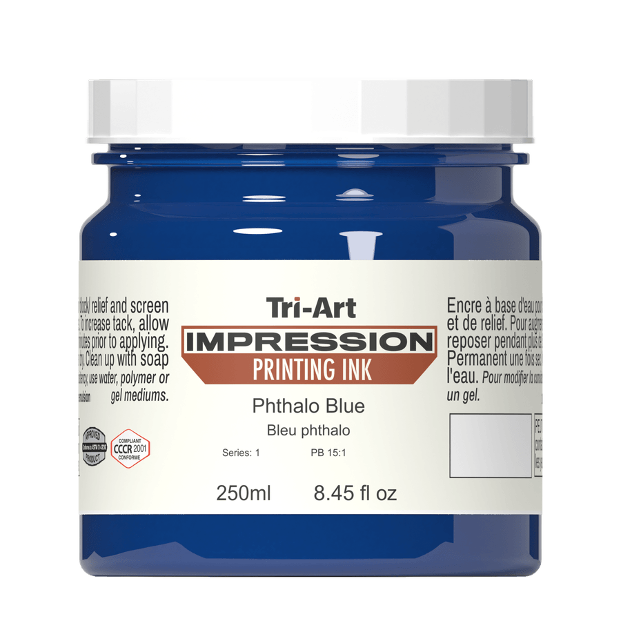 Impressions Block Printing Ink - Phthalo Blue 